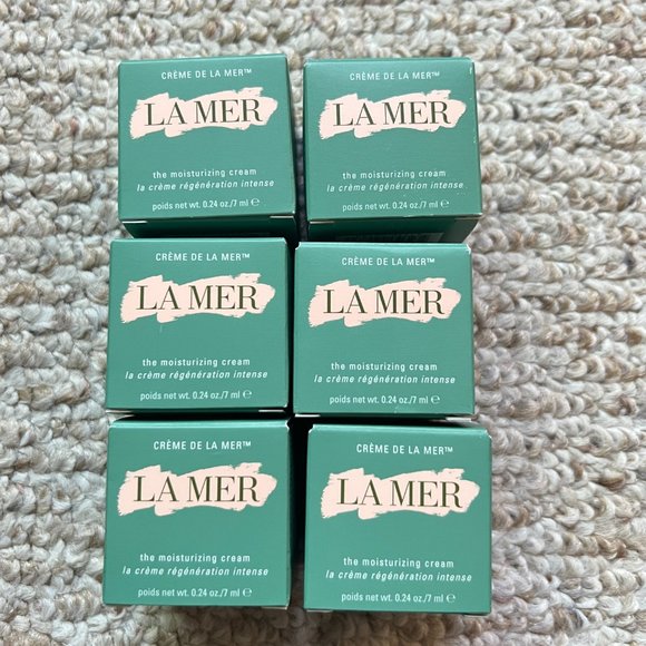 6X 0.24 oz LOT - BNIB LA MER The Moisturizing Cream (Original) - Picture 1 of 2